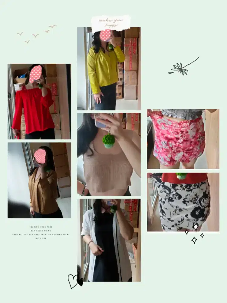 Atasan wanita bundling