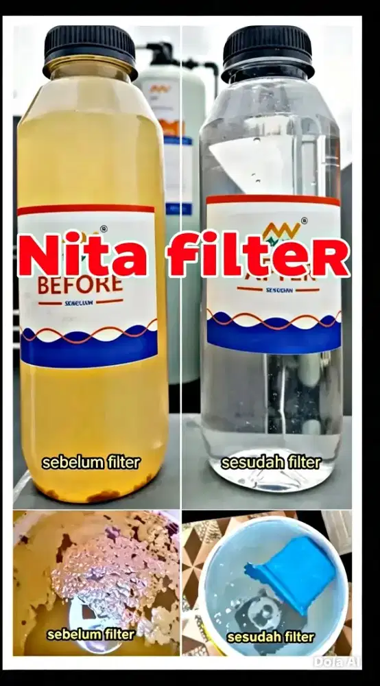 Atasi air kuning dan bau