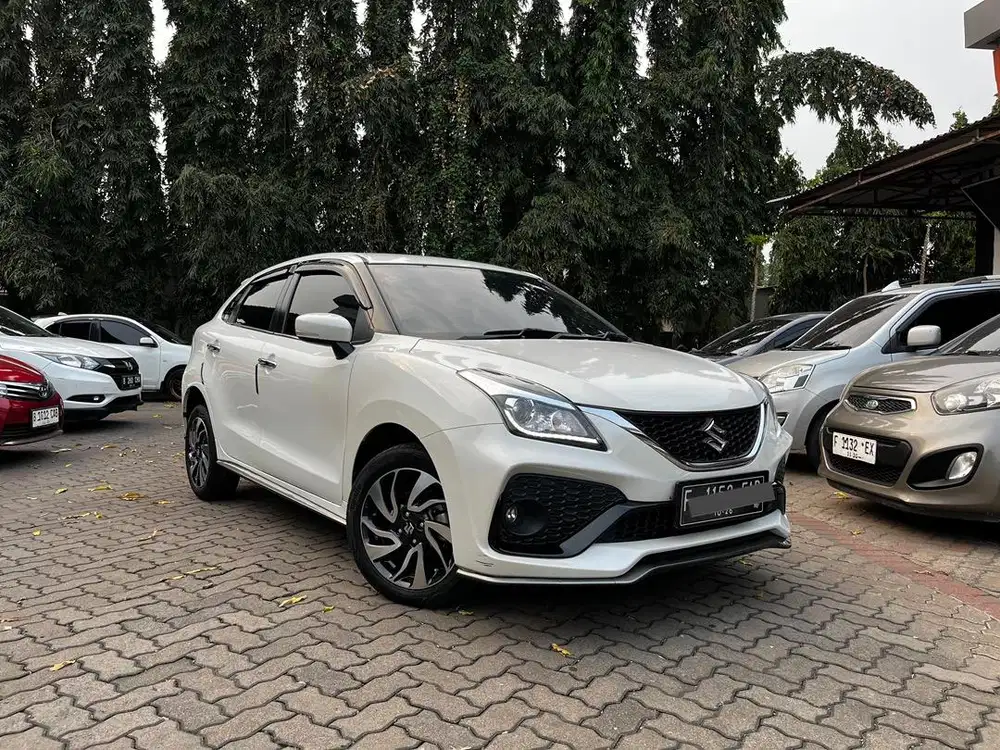5JT BALENO HB AT 2021 LOW KM 40RB WHITE EDITION !!