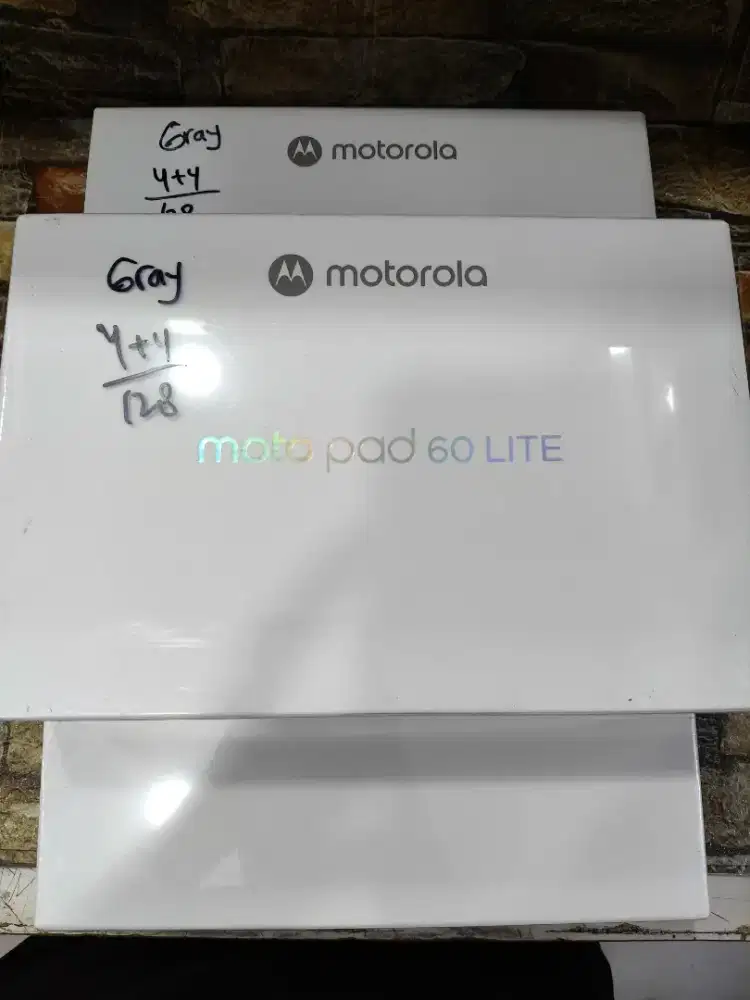 MOTOROLA MOTOPAD 60 LITE 4/128 BARU SEGEL GARANSI RESMI