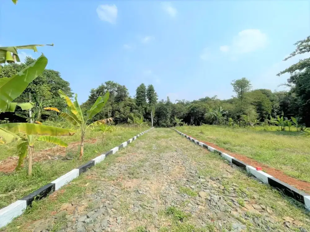 Dijual Tanah SHM Pecah, Akses Dekat Tol Burangkeng