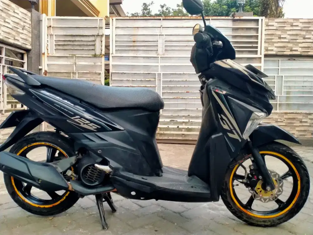 Soul GT 125 blucore lengkap motor sehat keterangan detail dibawah