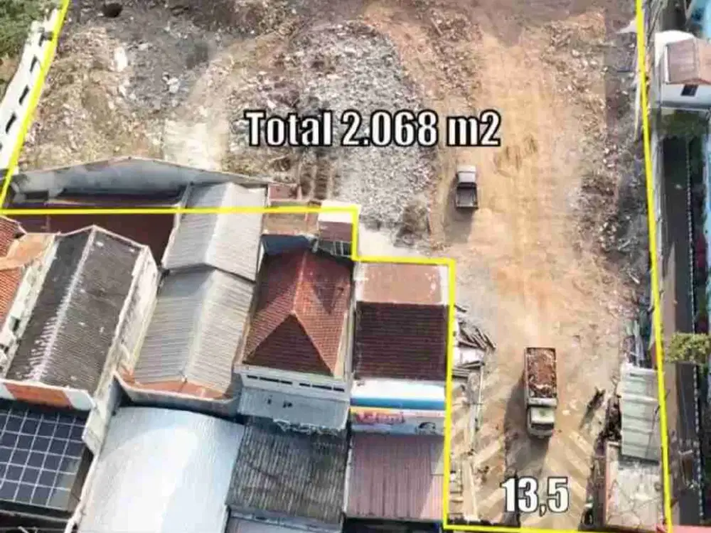 Dijual Tanah Harga Miring Jalan Poros Letjen S Parman Malang
