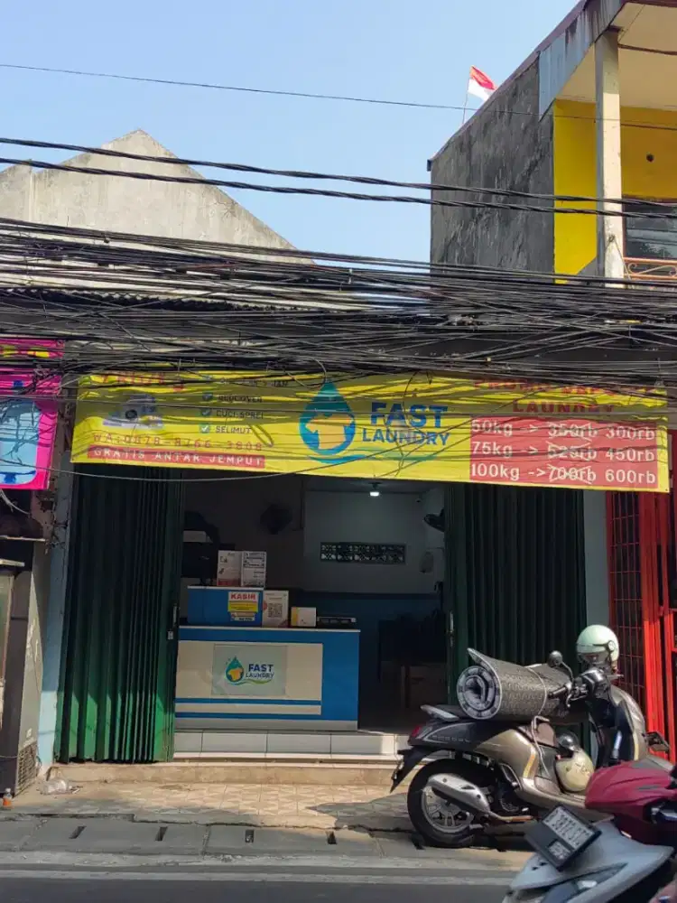 SEWA KIOS LAUNDRY PONDOK AREN TANGSEL
