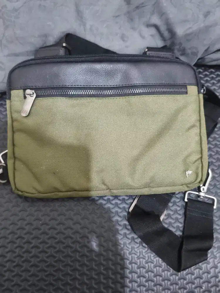 Original TFG Sling Bag / Tas Ransel Depan / Pouch Olive Black