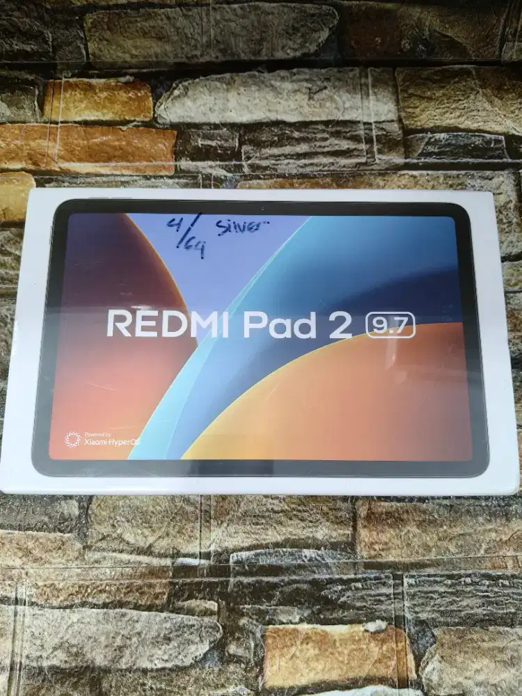 TAB/TABLET REDMI PAD 2 9,7 4+4/64 BARU SEGEL GARANSI RESMI