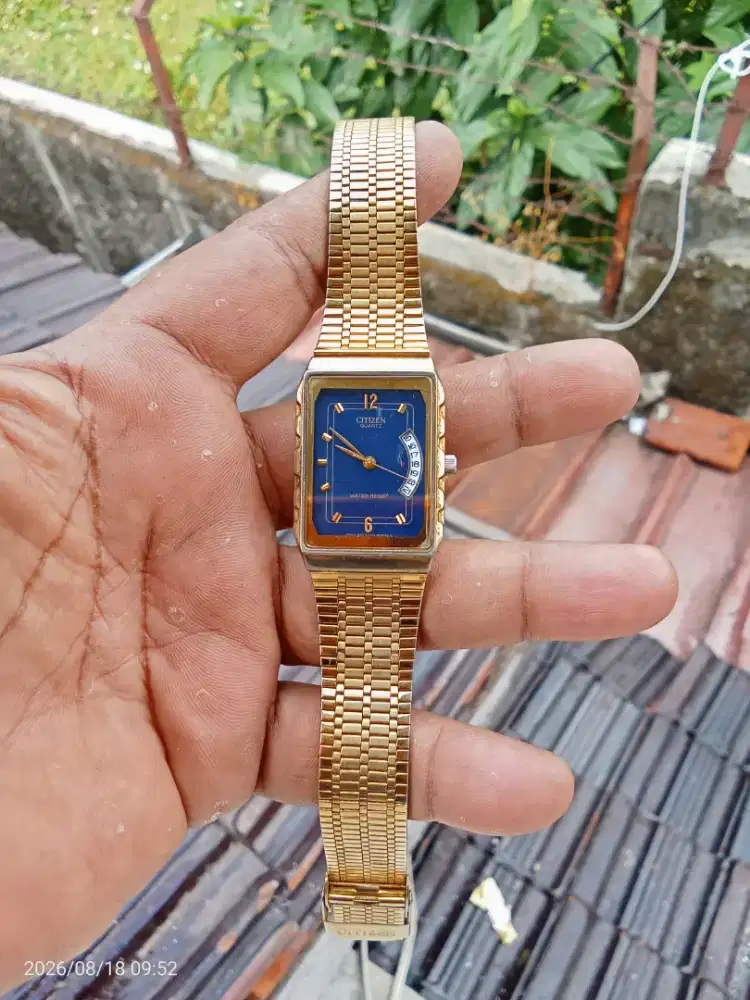 Jam citizen tank vintage Quartz original