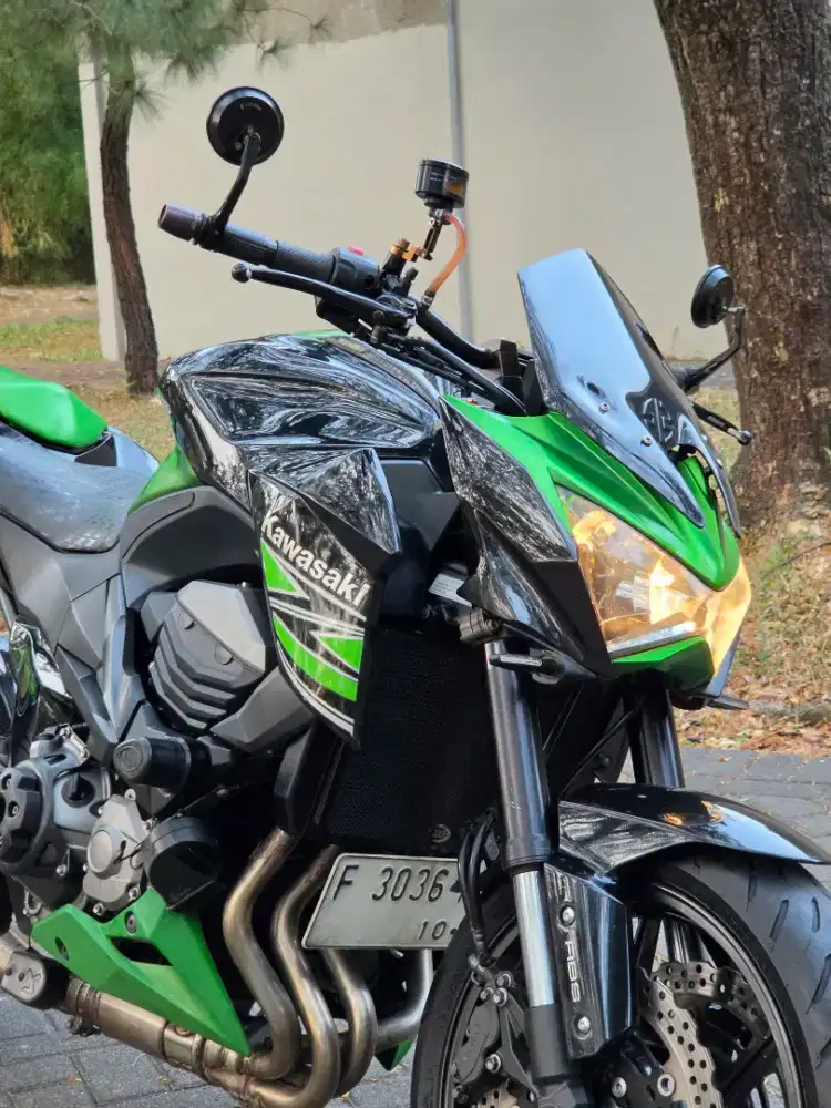 Moge Naked Kawasaki Z800 th 2014 Km18rb Like New Siap Gas Modif Antik