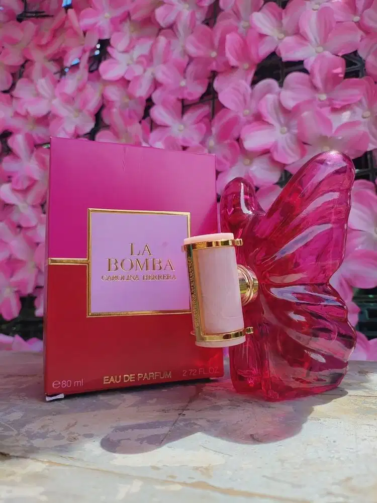 PRELOVED ORIGINAL BOX CAROLINA HERERRA CH LA BOMBA EAU DE PARFUM 80ml