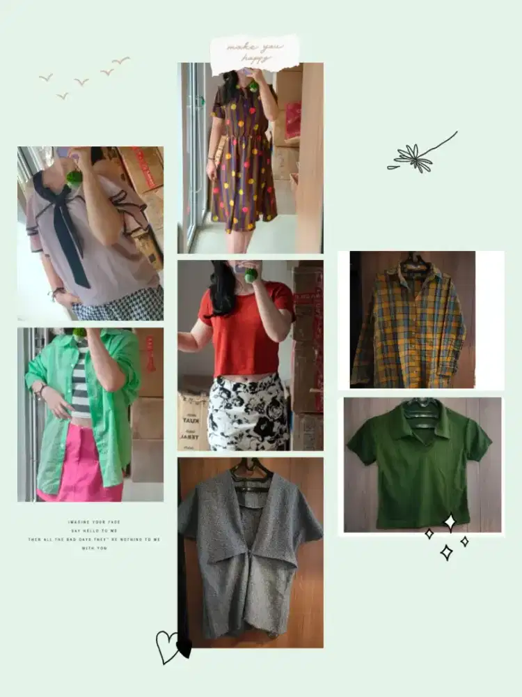 Atasan wanita bundling hemat
