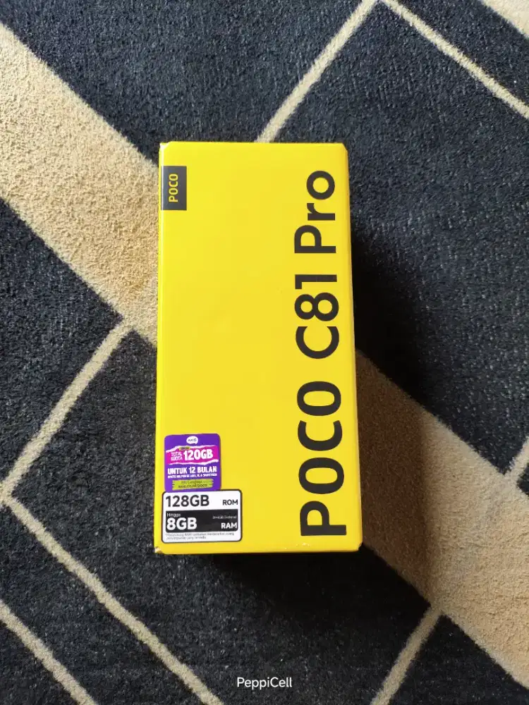 POCO C81 PRO 4+4GB/128 GB Baterai 6.000 mAh NEW BNIB