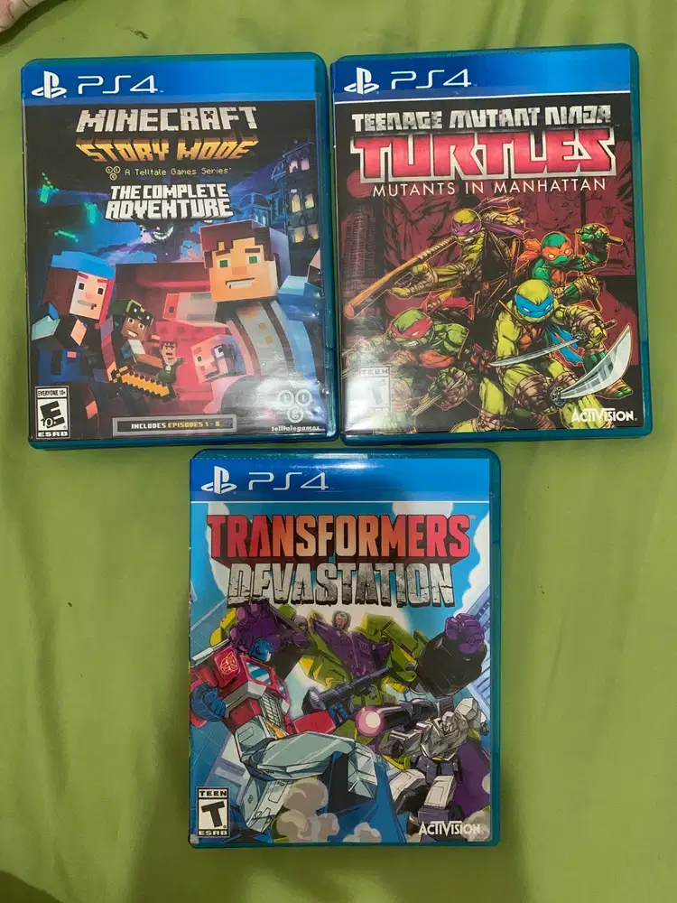 Rare item( item langka) 3 kaset bd ps 4 second