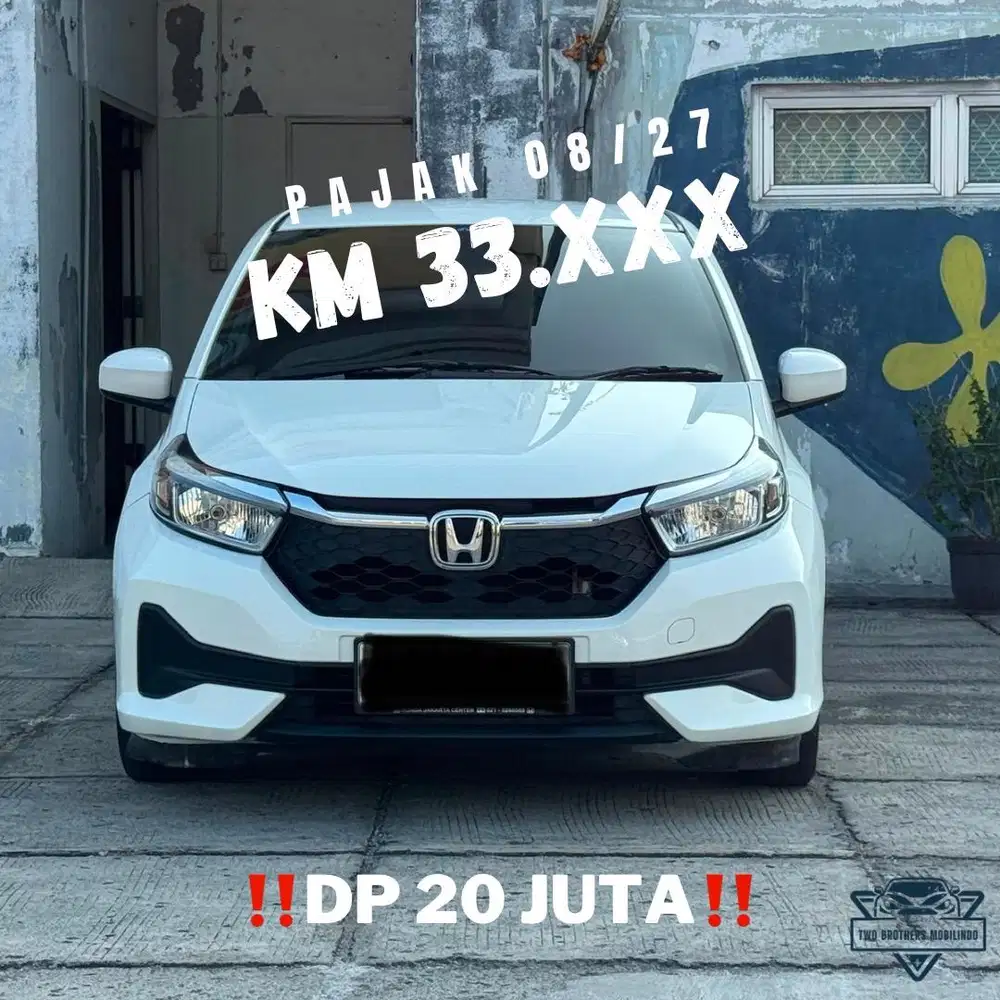 ‼️DP 20 JT‼️ HONDA BRIO E CVT FACELIFT 2023 LOW KM