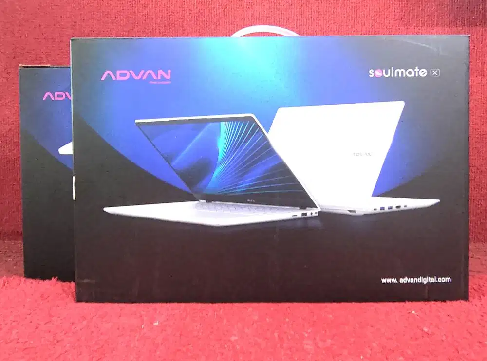 Laptop Advan Soulmate X2 AMD 3020e RAM 8GB SSD 128GB MALANG (BARU)