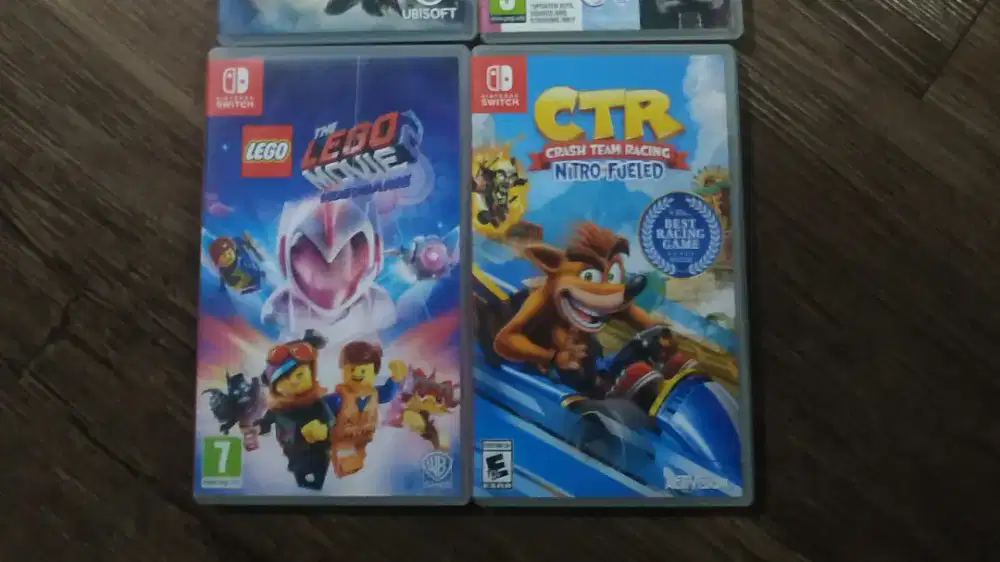 Kaset Nintendo switch CTR & Lego harga nett jual murah aja