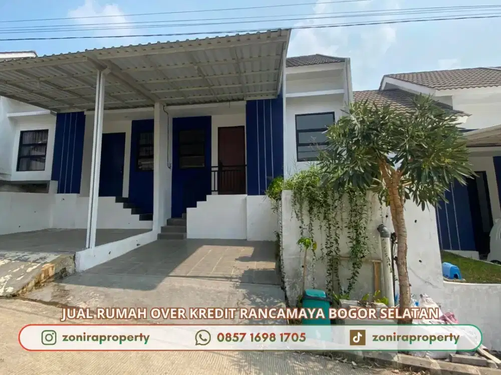 Jual Rumah Aurora View Rancamaya Bogor Over Kredit Tanpa BI Checking Lokasi Nempel Tol Bocimi