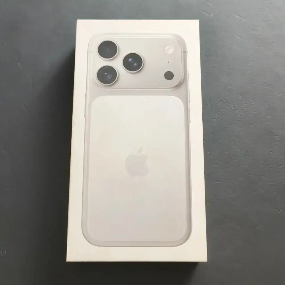 IPHONE 17 PRO SILVER 256GB GARANSI RESMI IBOX