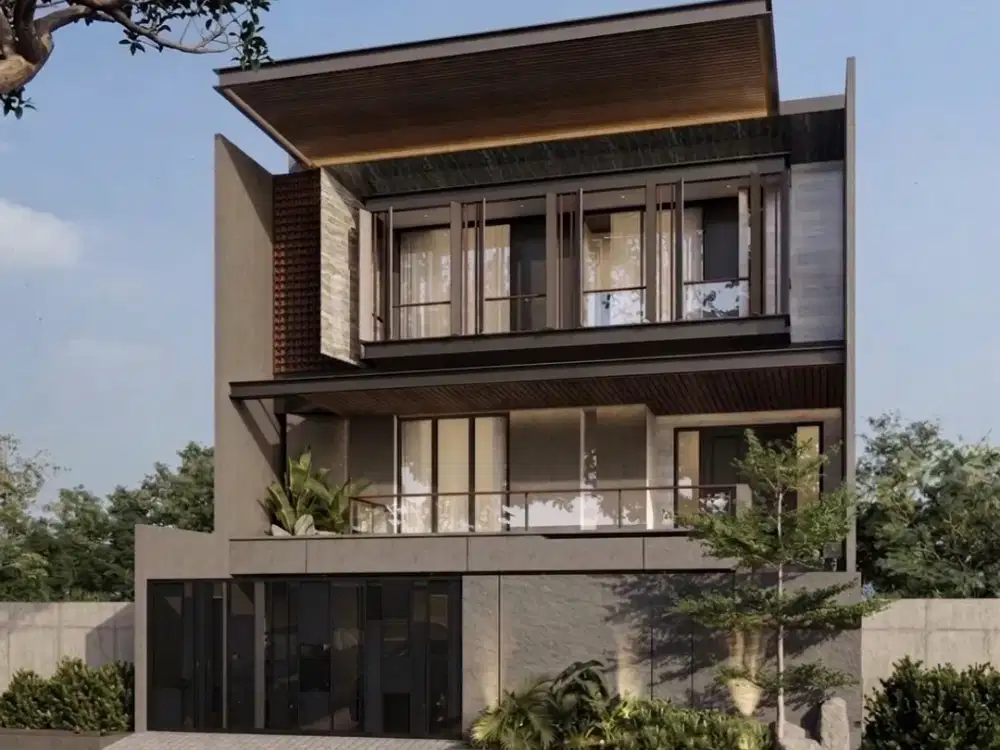 CW03. Jual Rumah Mewah 3 Lantai Waterfront Citraland Surabaya Barat
