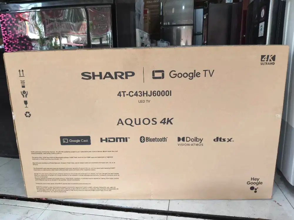 LED Sharp Google tv 43 new bisa TT