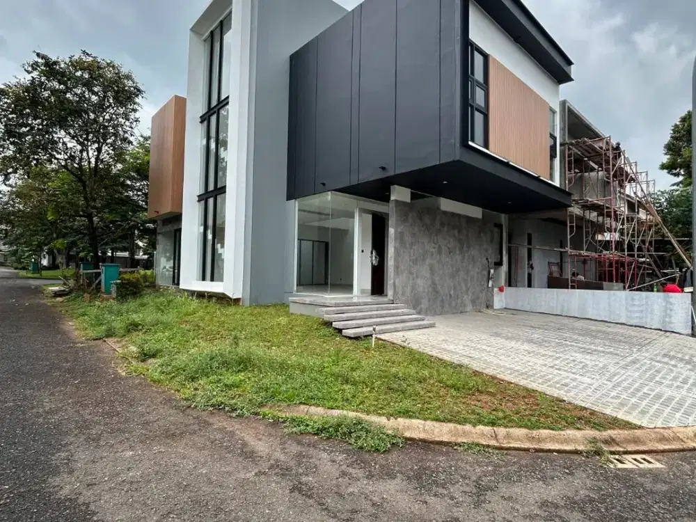 Rumah HOEK Modern di The ICON – BSD City