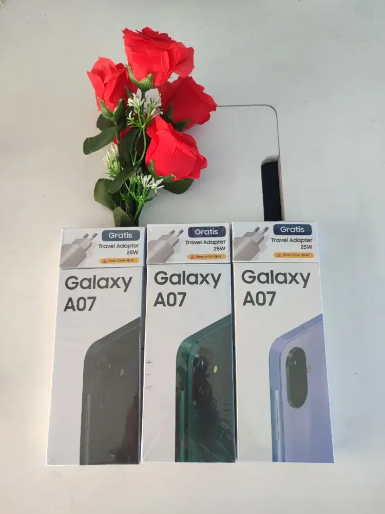 SAMSUNG A07 4/64 NEW BERGARANSI RESMI HARGA PROMO