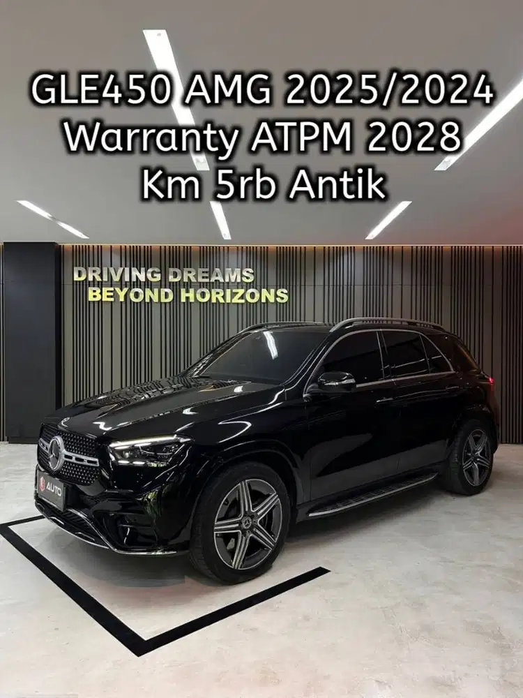 Mercedes Benz GLE450 GLE 450 AMG 2025 Hitam Km5rb Nik 2024 B2177BJI