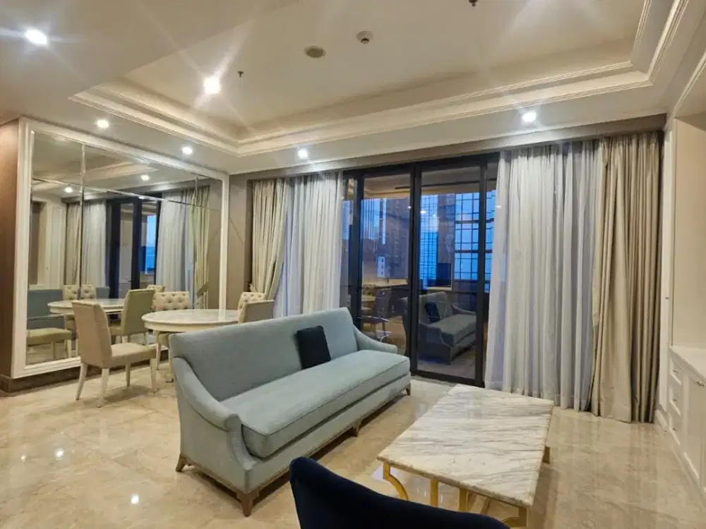 Disewa Apartemen District 8 3+1br Uk 179m2 Furnished at Jakarta Selatan