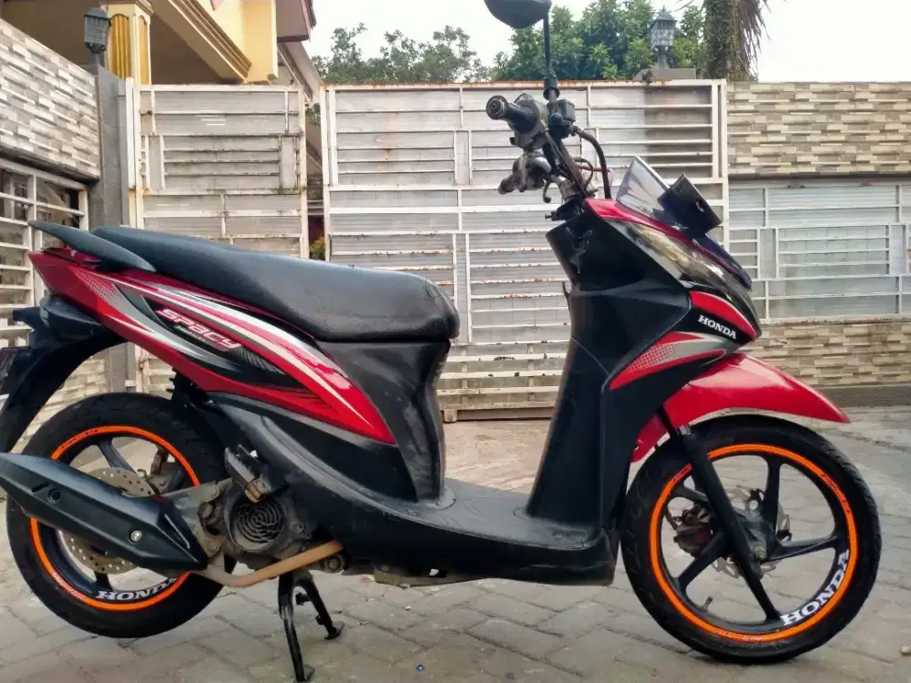Honda Spacy injeksi lengkap motor sehat keterangan detail dibawah