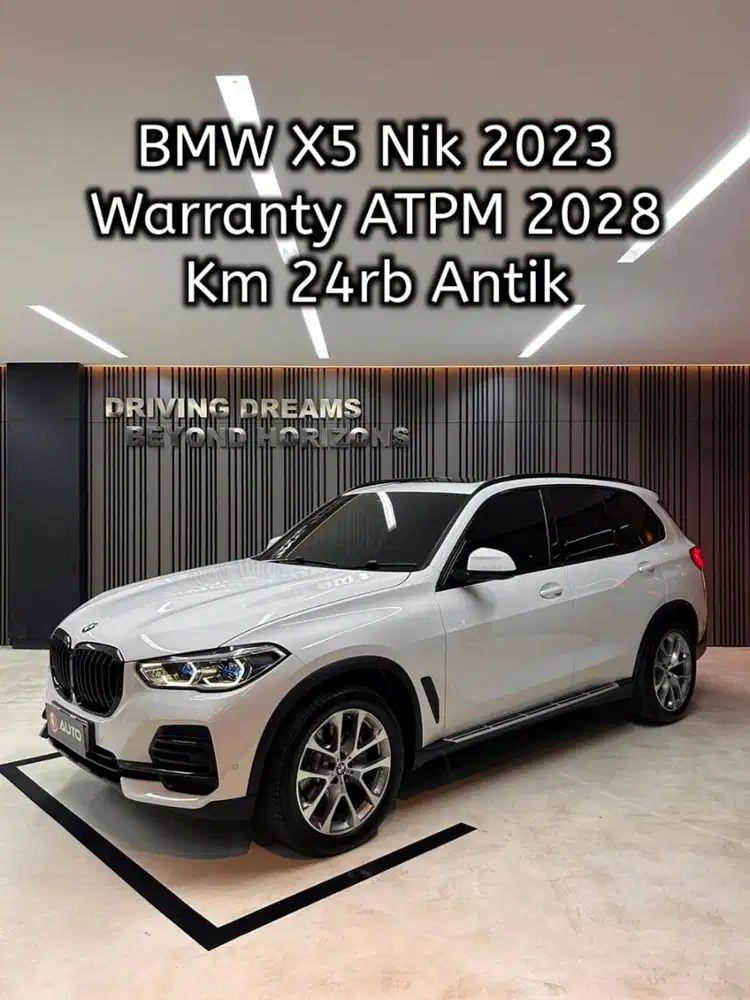 BMW X5 XDrive40i 7-Seater AT 2023 Putih Km24rb B2637BJF