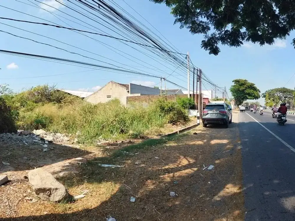 Tanah Pekarangan Luas 1850 Meter Persegi Lokasi Jalan Jogja - Solo, Ceper Klaten