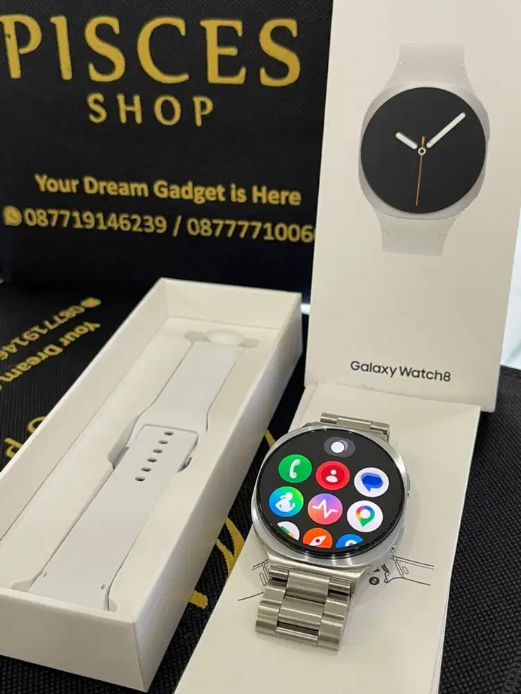 SAMSUNG GALAXY WATCH 8 44MM SEIN MULUS FULSET