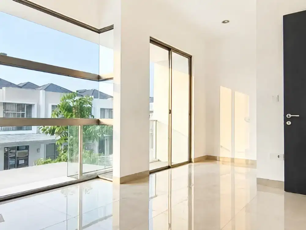 Rumah 2LT Cluster Riverside 75m2 6x12,5 3+1KT Tahap 1 Strategis PIK 2
