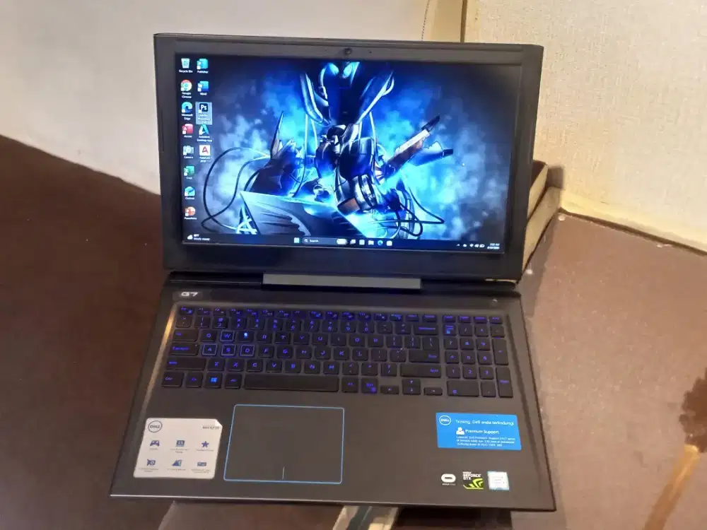 Laptop Dell G7 7588,I7 Gen 8, VGA Nvidia GTX 1060,Ram 16/256 gb