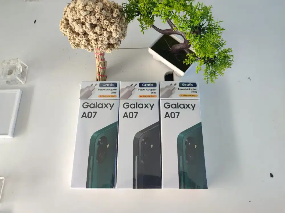 SAMSUNG A07 6/128 NEW GARANSI RESMI HARGA MURAH PROMO