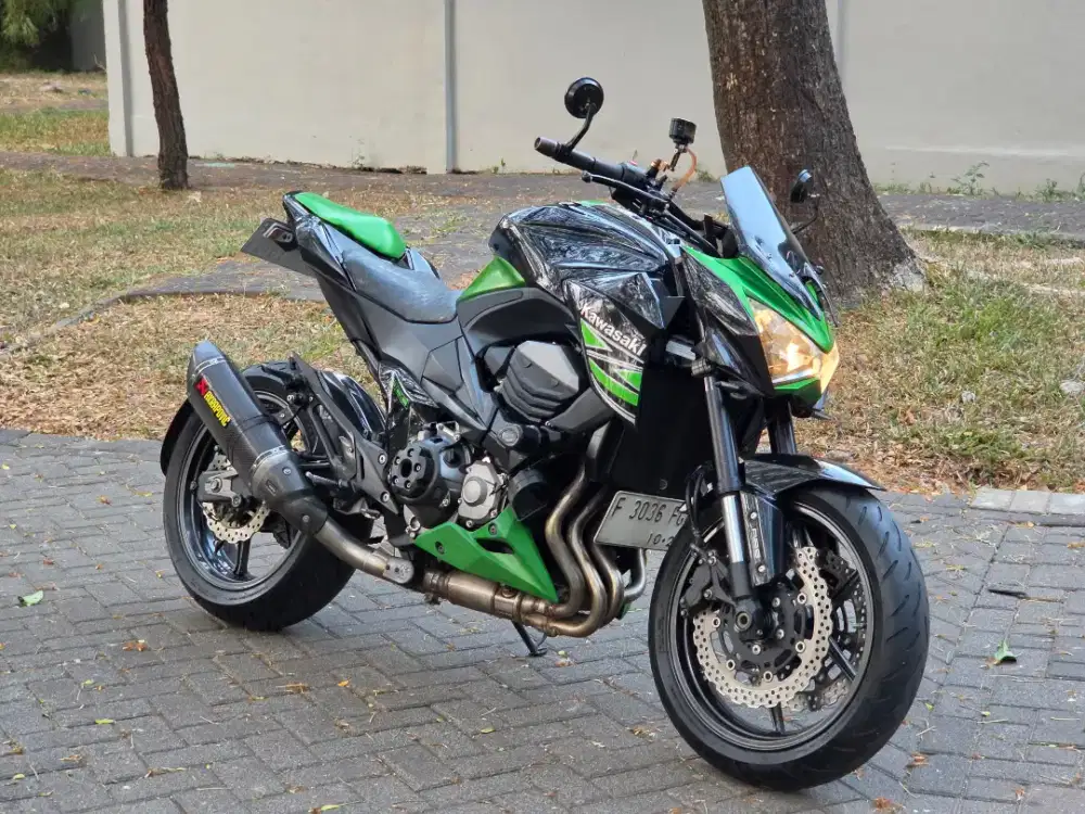 Moge Naked Kawasaki Z800 th 2014 Km18rb Like New Modif Siap Gas Turing