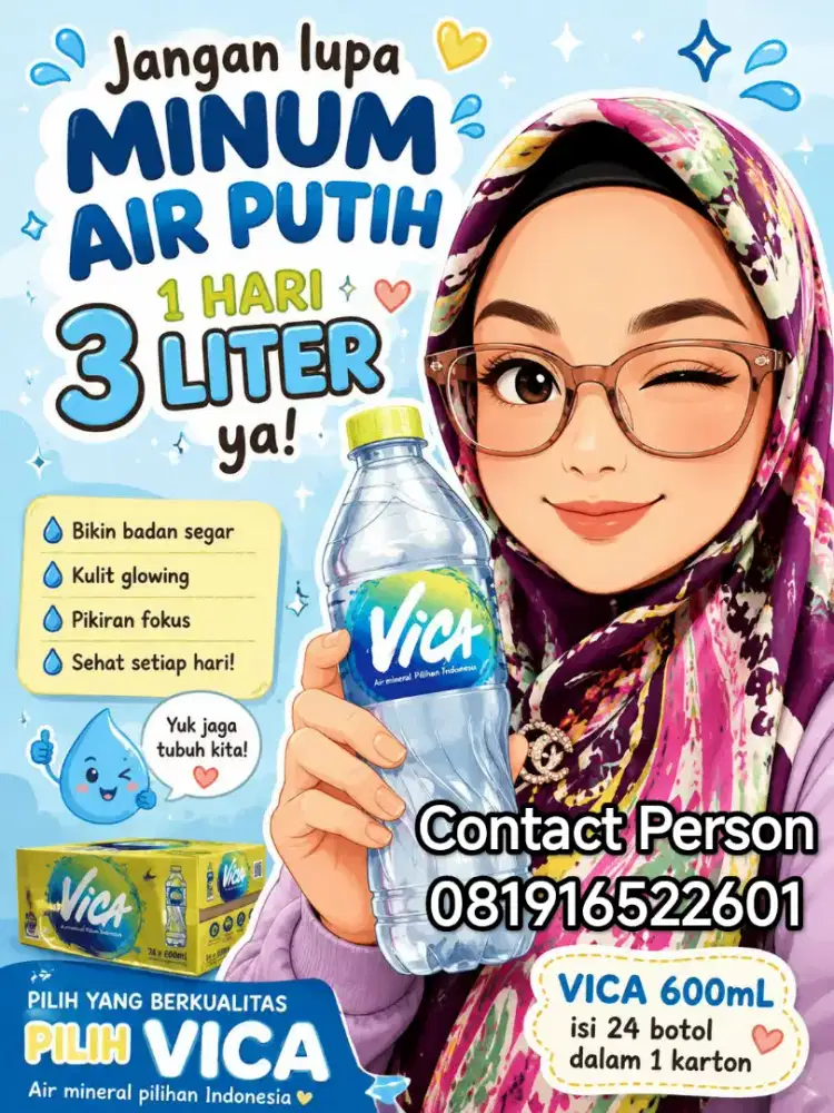 Air Mineral Dalam Kemasan VICA & Nestle