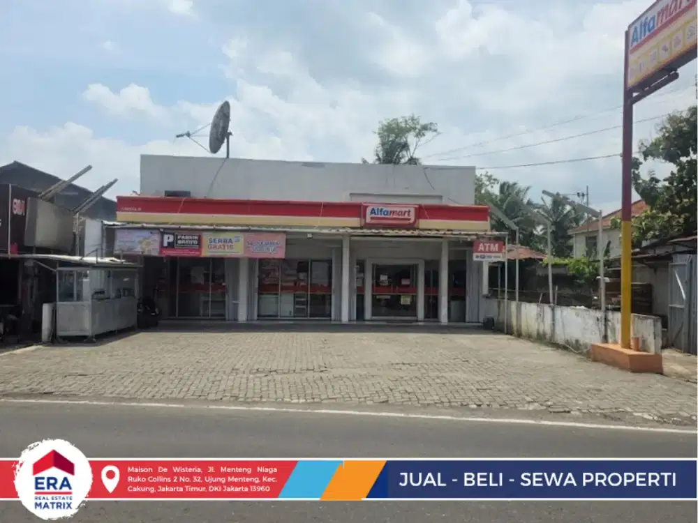 Investasi Passive Income Terbaik Serang! Ruko SHM + Toko Alfamart Berjalan (Profit 200JT/Thn)