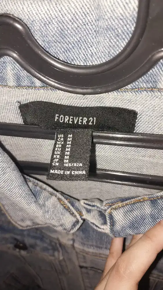 Jacket jeans F21 limited edition 3x used