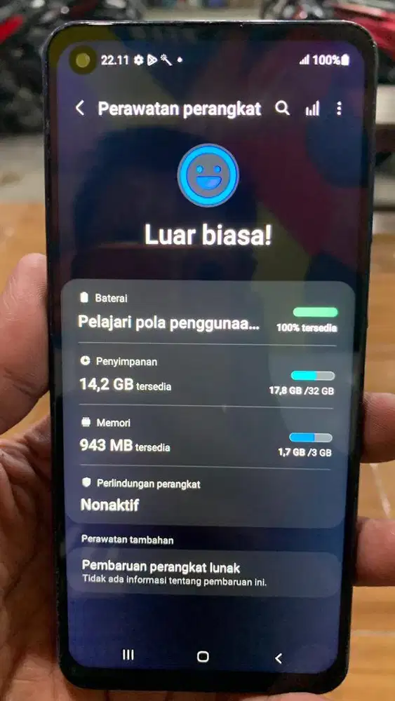 samsung a21s ran 3/32