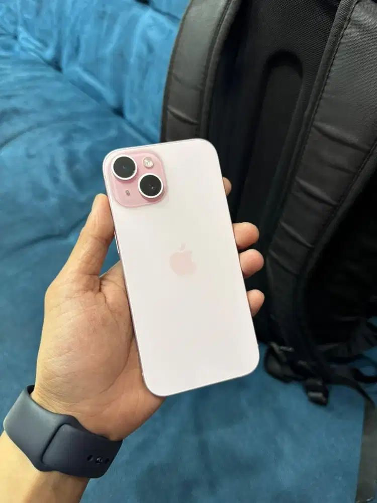 iphone 15 256 pink ibox second