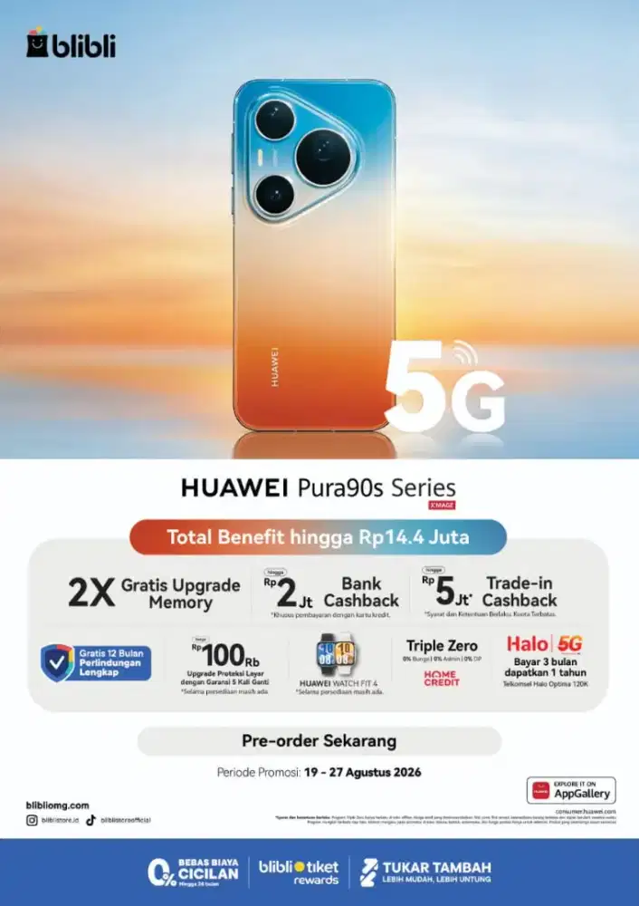 Pre-Order Huawei Pura 90s Series!