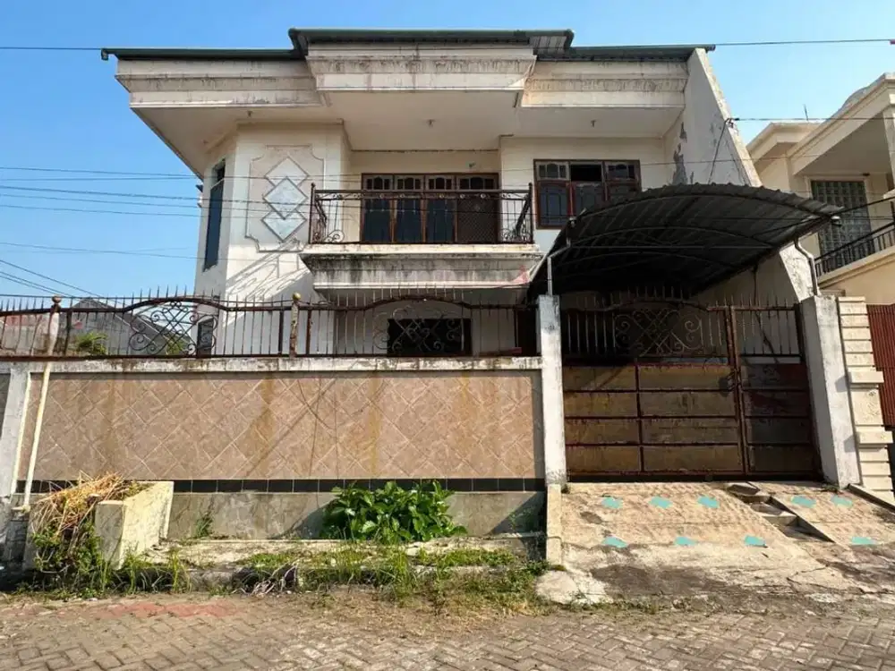 Rumah Mulyosari , Hadap Selatan Barat , Row Jalan 3 Mobil