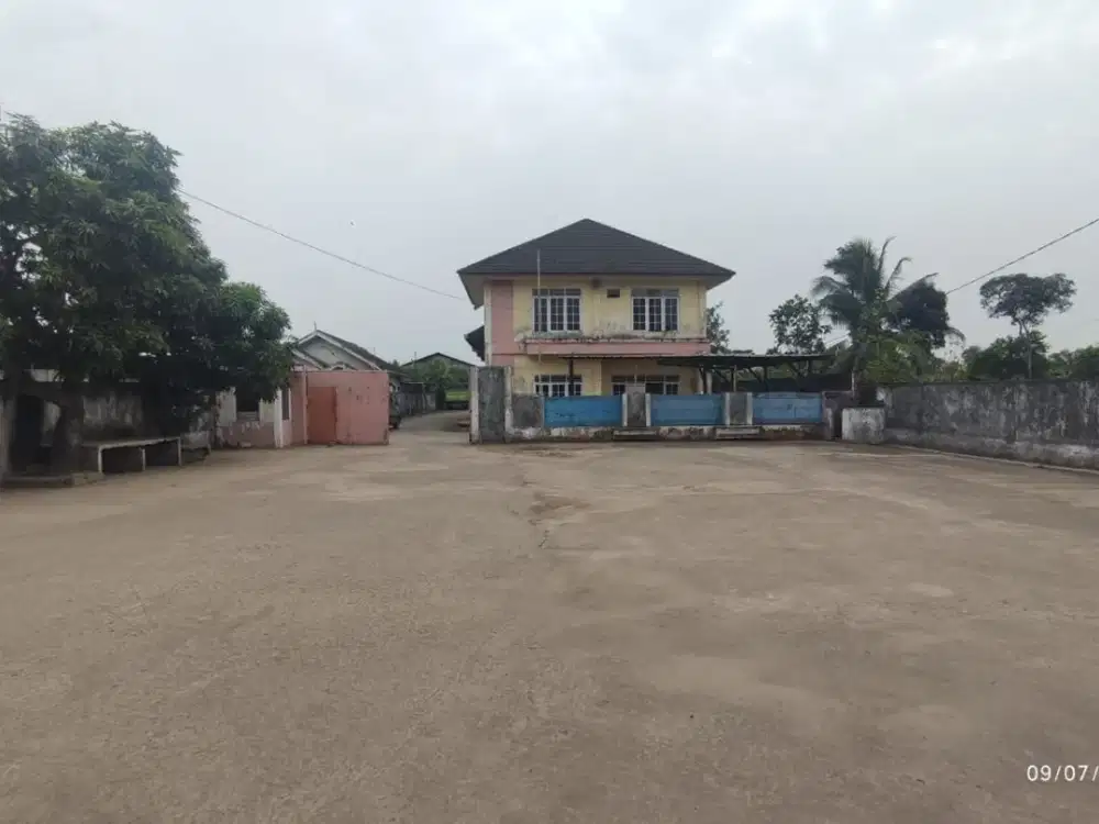 DIJUAL GUDANG + KANTOR STRATEGIS KM 14 PALEMBANG