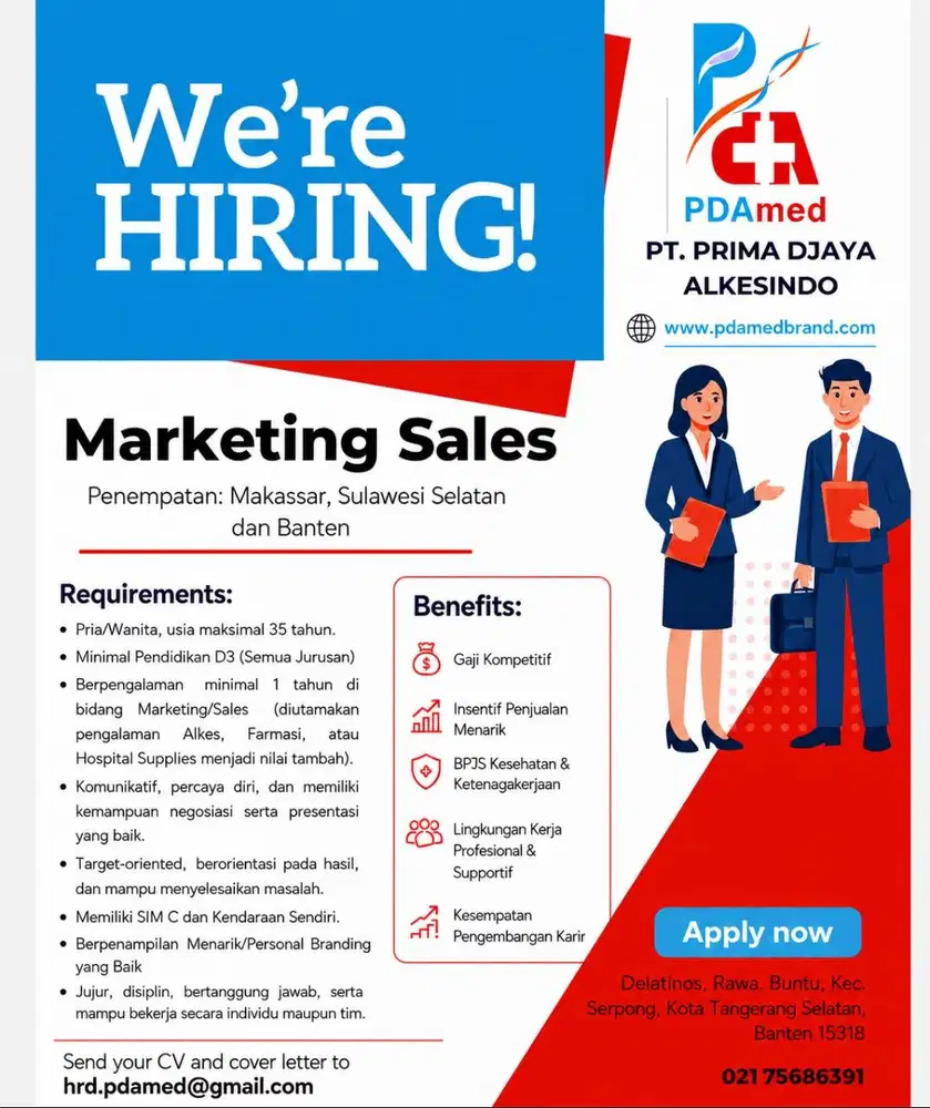 Loker Area Sales Marketing (ASM)