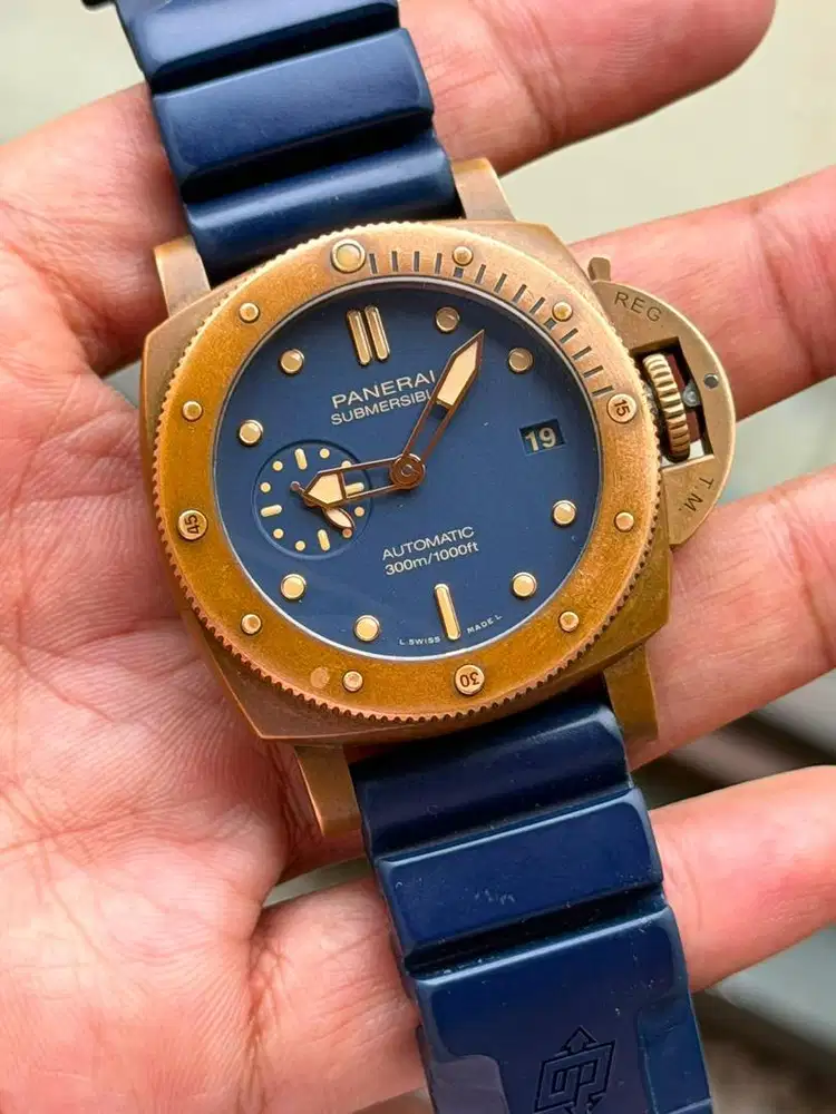 Panerai sumersible bronzo blu abisso Rare