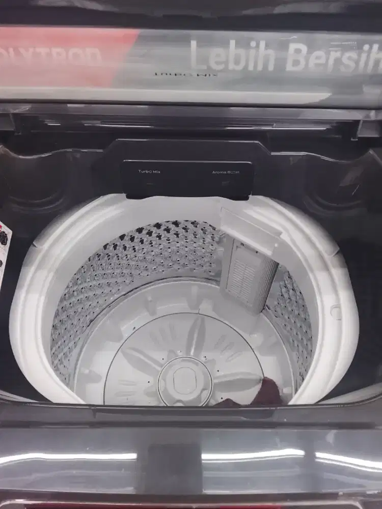 CICILAN POLYTRON WASHER TOP LOAD 8KG FREE 2× DP 0%
