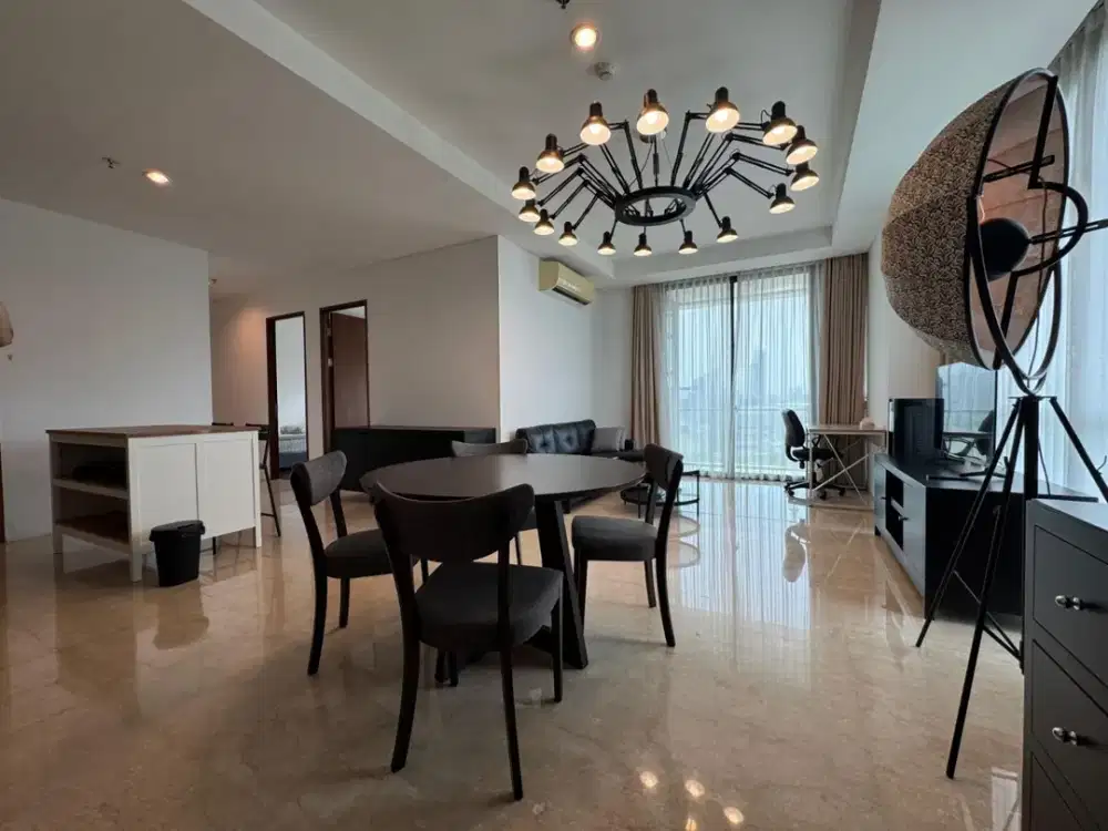 Best Investment! Dijual 3Br Veranda Residence Furnished Interior Minimalis– Dekat Puri Indah Mall & Ranch Market Jakarta Barat