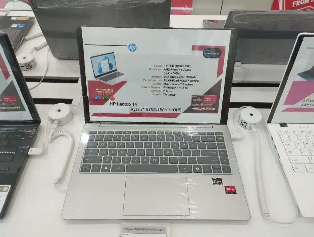 LAPTOP HP RYZEN 5 CICILAN BY HOME CREDIT DAPATKAN FREE 2X CICILAN