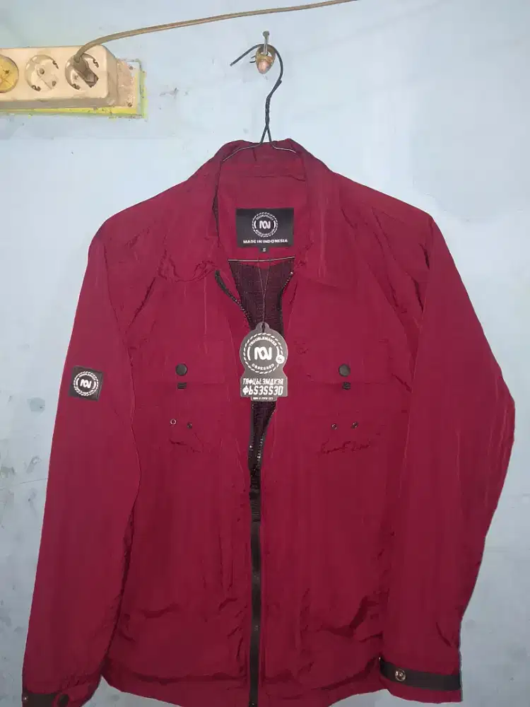 Troublemaker Overshirt Jaket - Buckingham Burgundy - Outwear