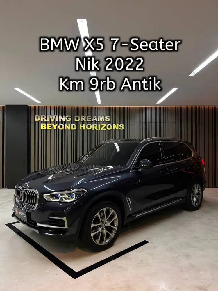 BMW X5 XDrive40i 7-Seater 2023 Abu2 Metalik Km9rb D333PRI Nik 2022